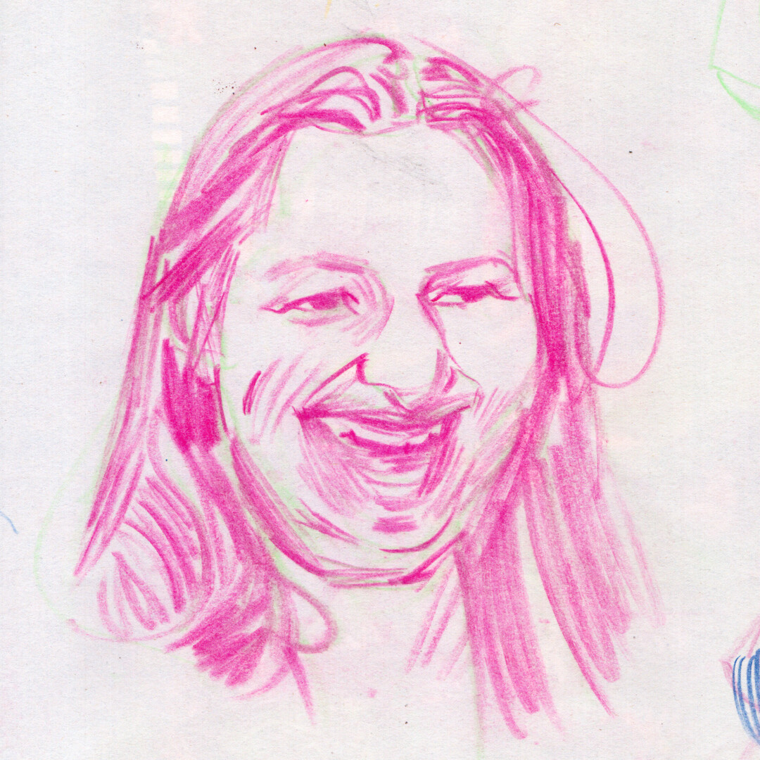 Soft pastel on paper.<br>
7 x 7 in.<br><br>
<a href="https://portfolio.christianfrederiksen.com/product/head-study-2020/">Buy Original</a><br><br>