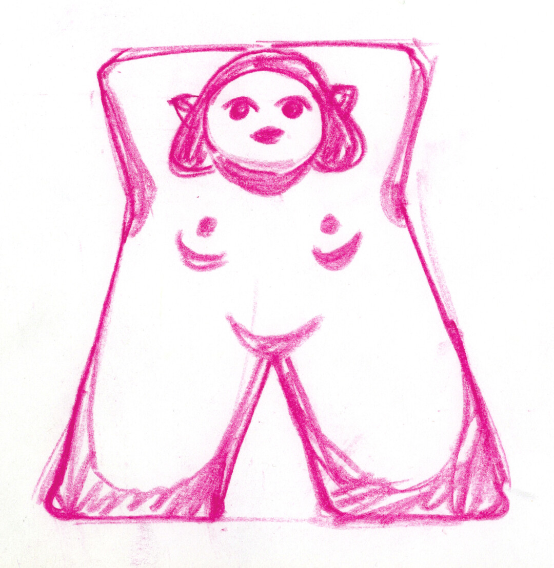 Chalk pastel on paper.<br>
5.4 x 5.3 in.<br><br>
<a href="https://portfolio.christianfrederiksen.com/?post_type=product&p=1611&preview=true">Buy Original</a><br><br>