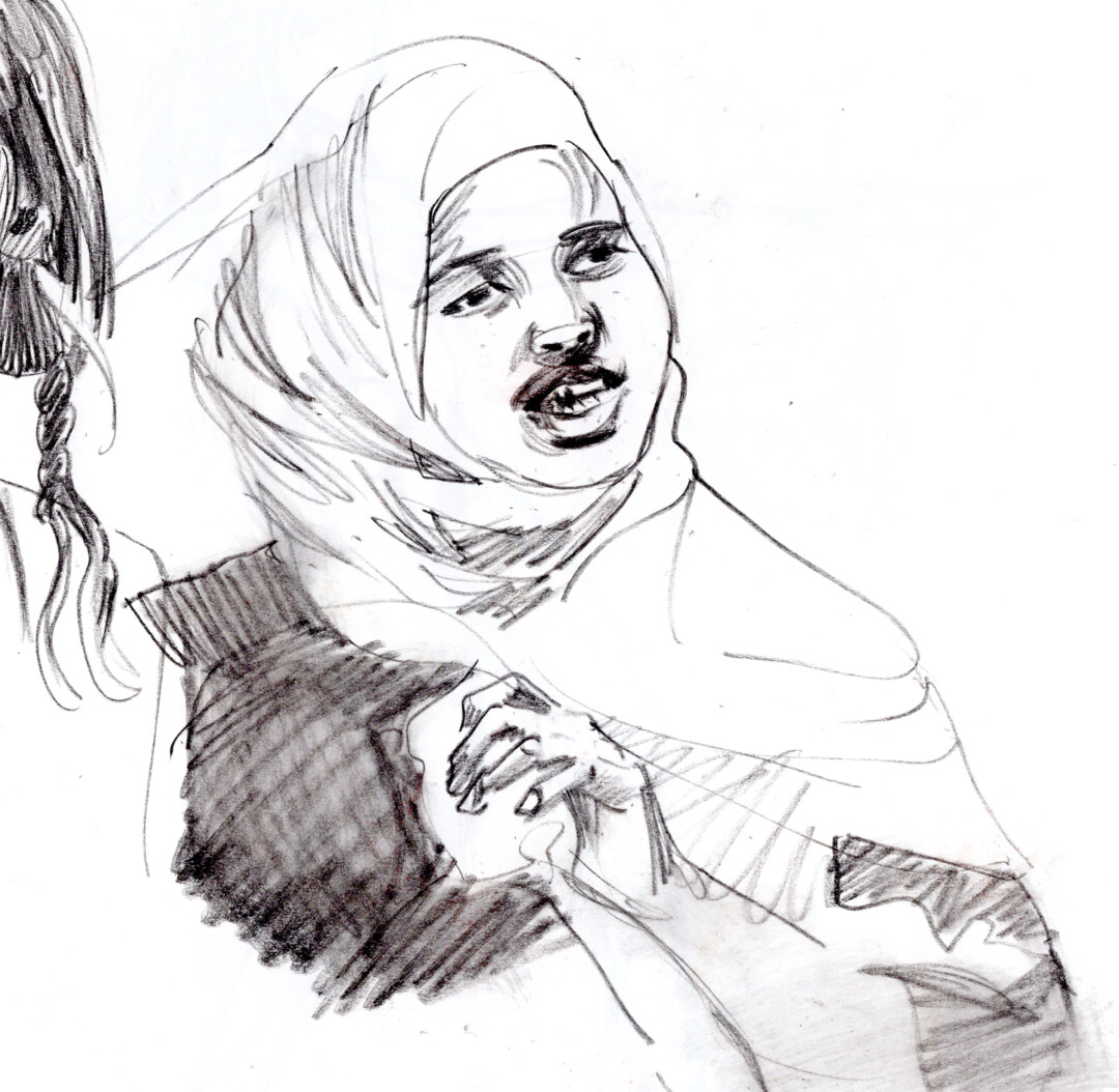 Charcoal on paper.<br>
8.2 x 8.4 in.<br><br>
<a href="https://portfolio.christianfrederiksen.com/product/head-study-2022006-2022/">Buy Original</a><br><br>