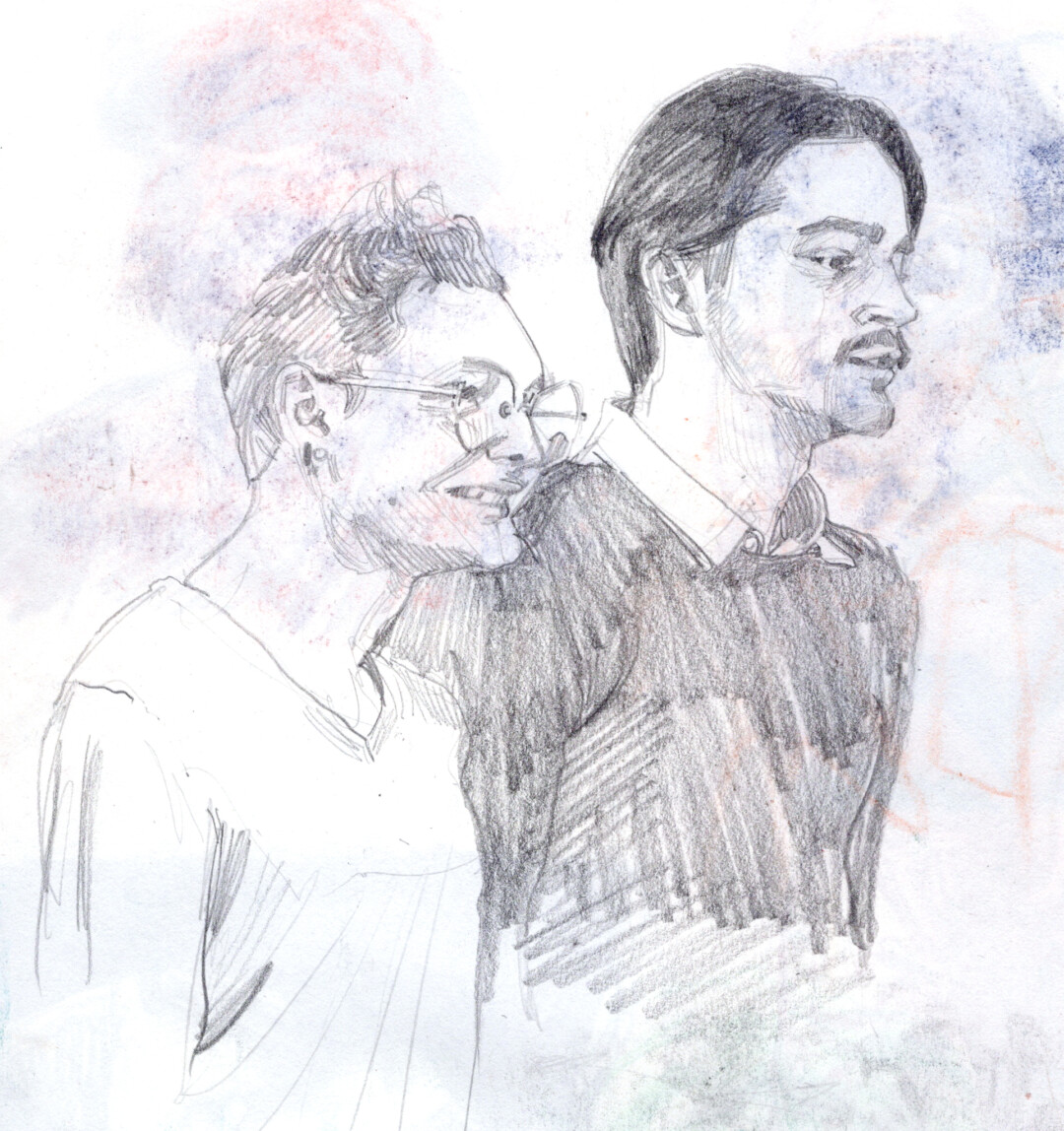 Graphite on paper.<br>
6.9 x 6.4 in.<br><br>
<a href="https://portfolio.christianfrederiksen.com/product/head-studies-88-89-2022/">Buy Original</a><br><br>